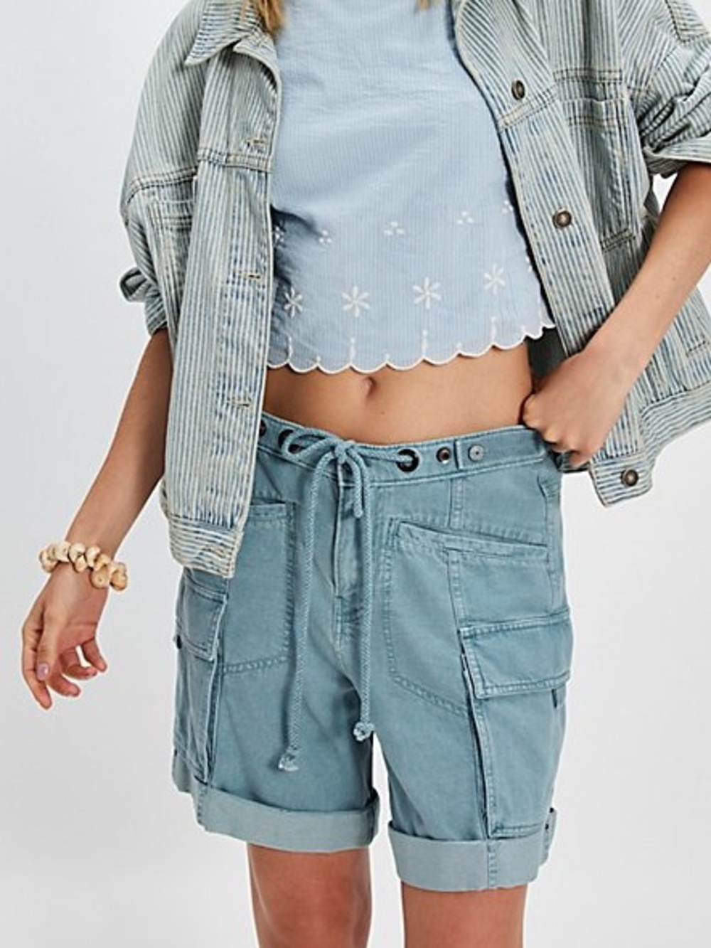 Free People Frankie Washed Shorts